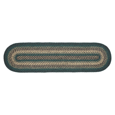 Pine Grove Jute Oval Braided Table Runner 13